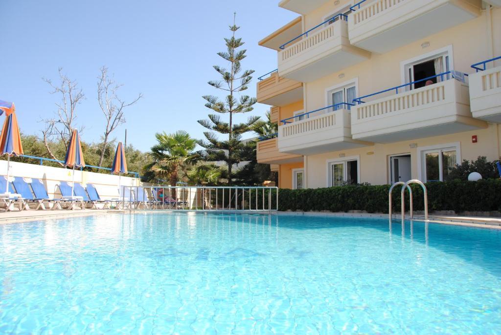 Dias Hotel Apartments Агия-Марина Экстерьер фото