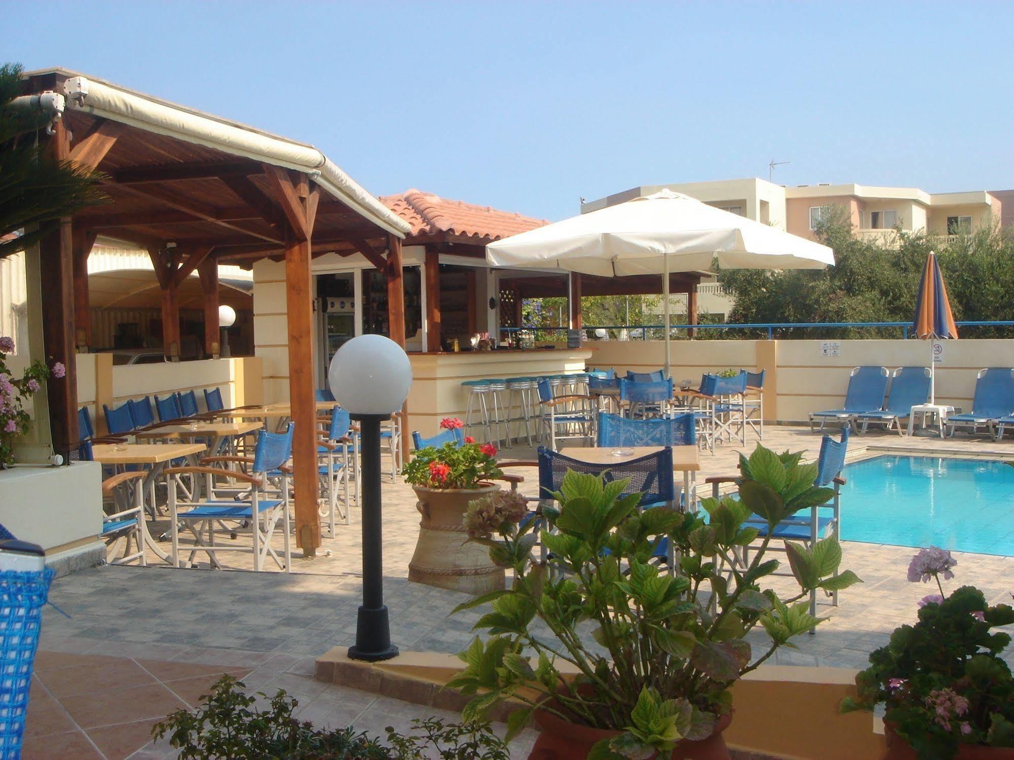 Dias Hotel Apartments Агия-Марина Экстерьер фото